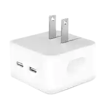 Cubo Adaptador Iphone 50w Carga Rápida 2 Puertos Generico