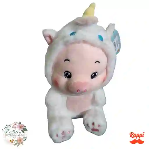 Peluche Cerdita Unicornio