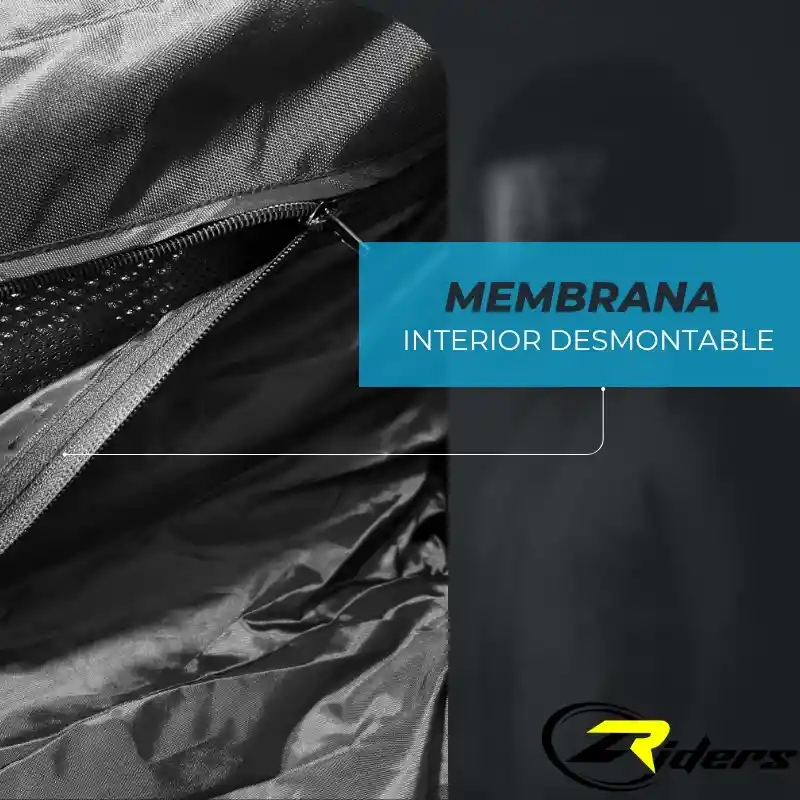 Chaqueta Moto Gp Proteccion Joroba Cuero Lona Antifriccion Disponible Talla L, M Y Xl
