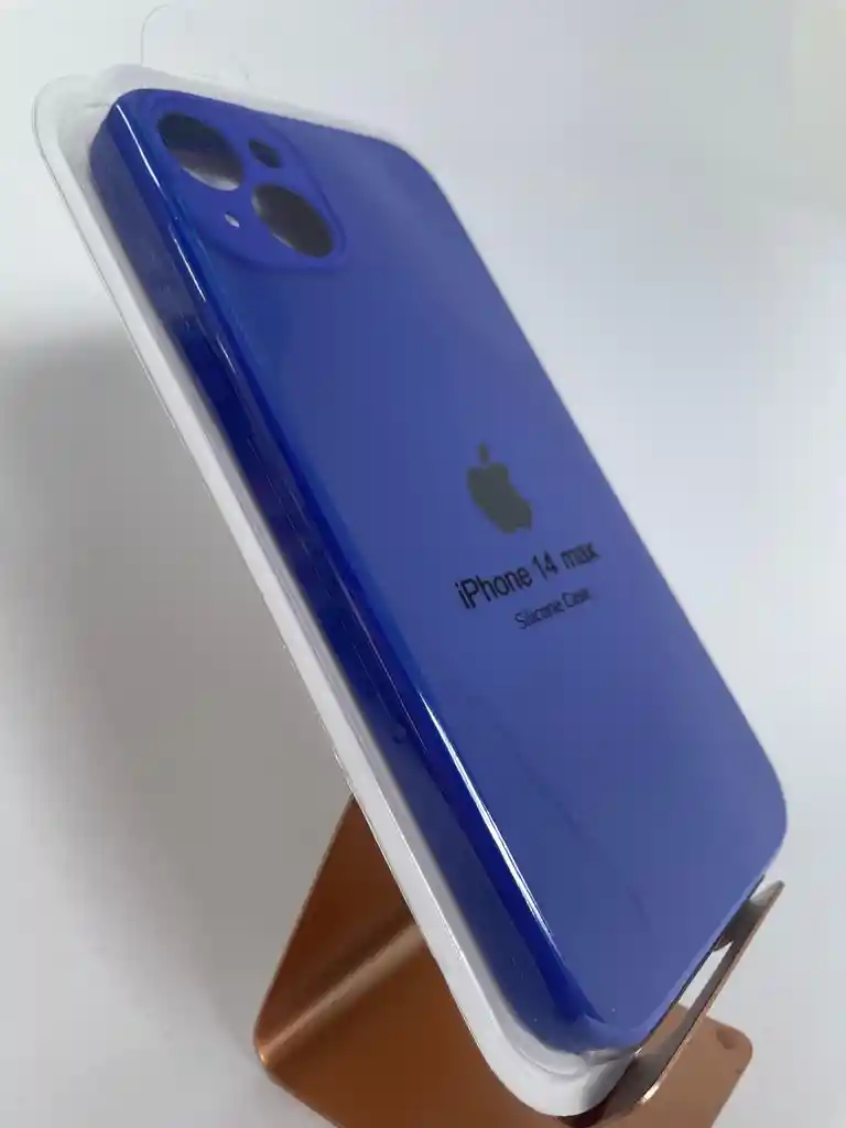 Silicon Case Iphone 14 Plus Azul Rey