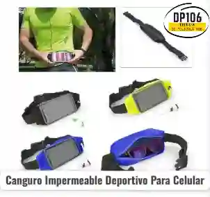 Canguro Impermeable Deportivo Para Celular