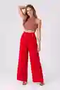 Pantalon Chalis “scarlet Elegance”