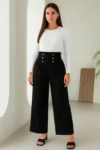 Pantalón Savoir Élégance Black