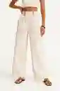Pantalón Palazzo "luna Crema"