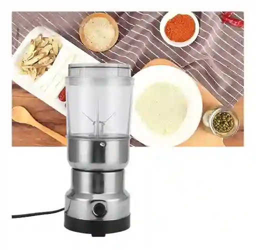 Molino Moledor Eléctrico 2 En 1 Grande Café Especias