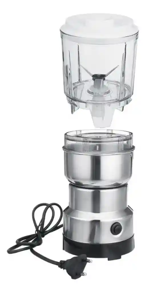 Molino Moledor Eléctrico 2 En 1 Grande Café Especias