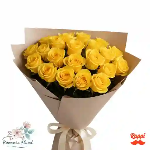 24 Rosas Amarillas