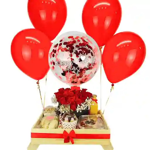 Desayuno Sorpresa, Rosas Corazón
