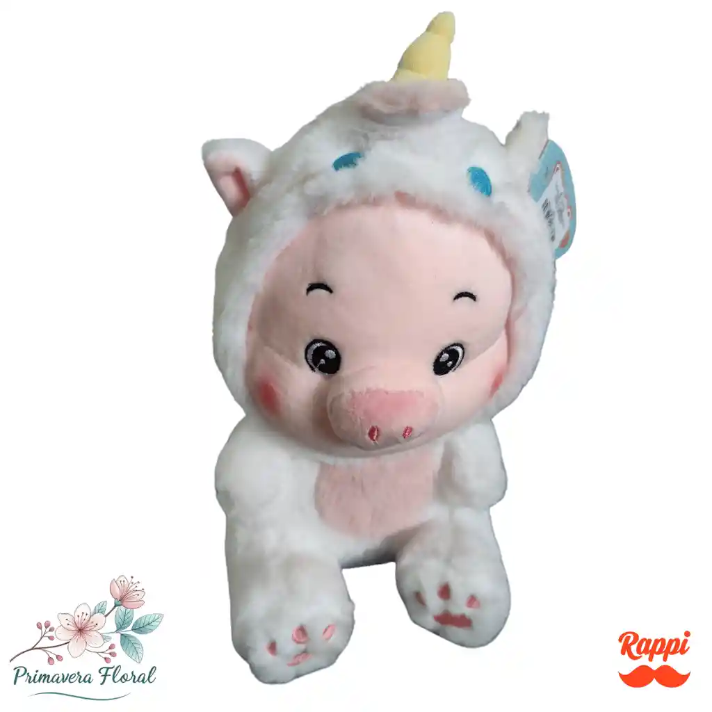 Peluche Cerdita Unicornio