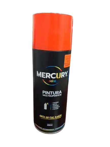 Pintura En Aerosol Fluorescente Naranja 400 Ml
