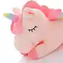 Peluche Con Cobija Unicornio Verde Agua O Salmon