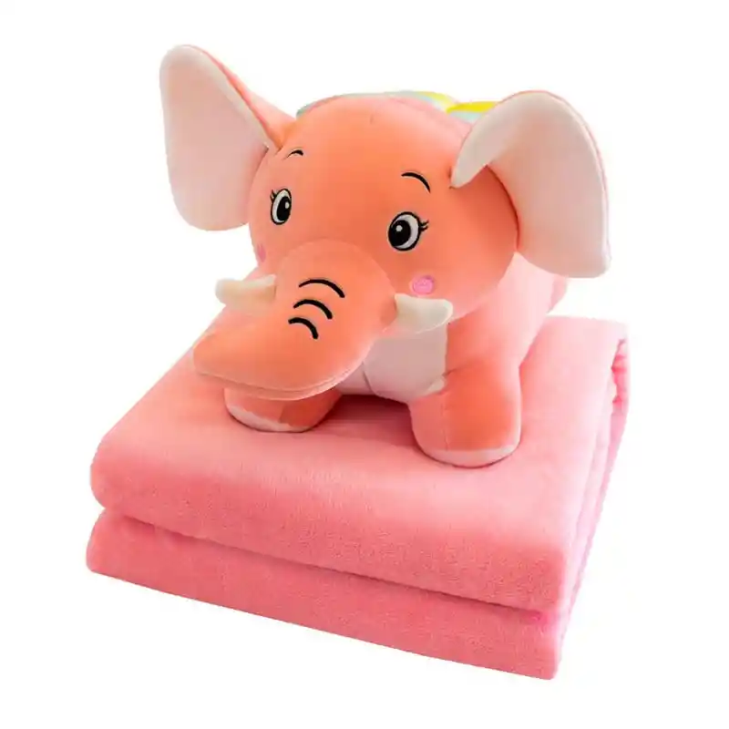 Peluche Con Cobija Elefante