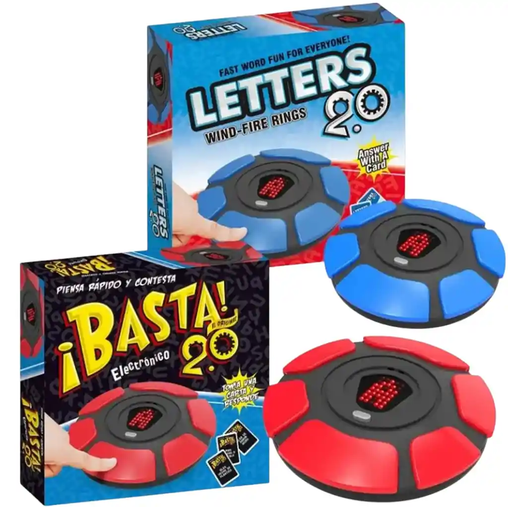 Juego De Mesa Integracion Familiar Basta 2.0 Digital Piensa Rapido