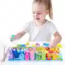 Juego Didactico Juego Pesca Abaco Numeros Figuras Estimulacion Niños
