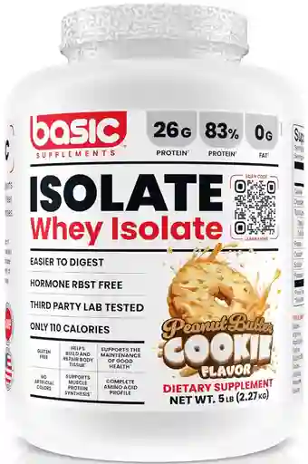 Whey Isolate Basic Peanut Butter Cookie 5lb