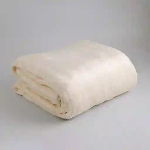 Cobija Expressions Flannel Sencillo 160x220cm Beige Poliester