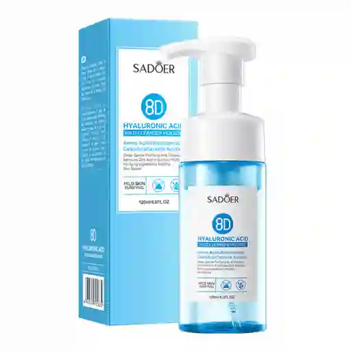 Espuma Facial Suave Acid Hyaluron 120ml Sd05885 8d sadoer
