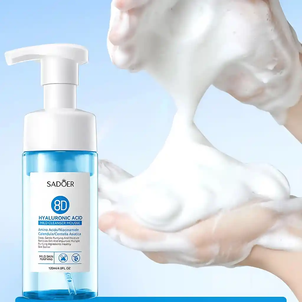 Espuma Facial Suave Acid Hyaluron 120ml Sd05885 8d sadoer