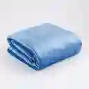 Cobija Expressions Flannel Doble 180x220cm Azul Poliester