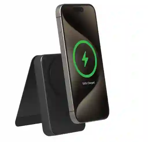Cargador Inalambrico Mophie Qi2 Snap+ Powerstation Mini 5.000 Mah - Negro