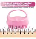 Cepillo De Silicona Para Masaje Capilar