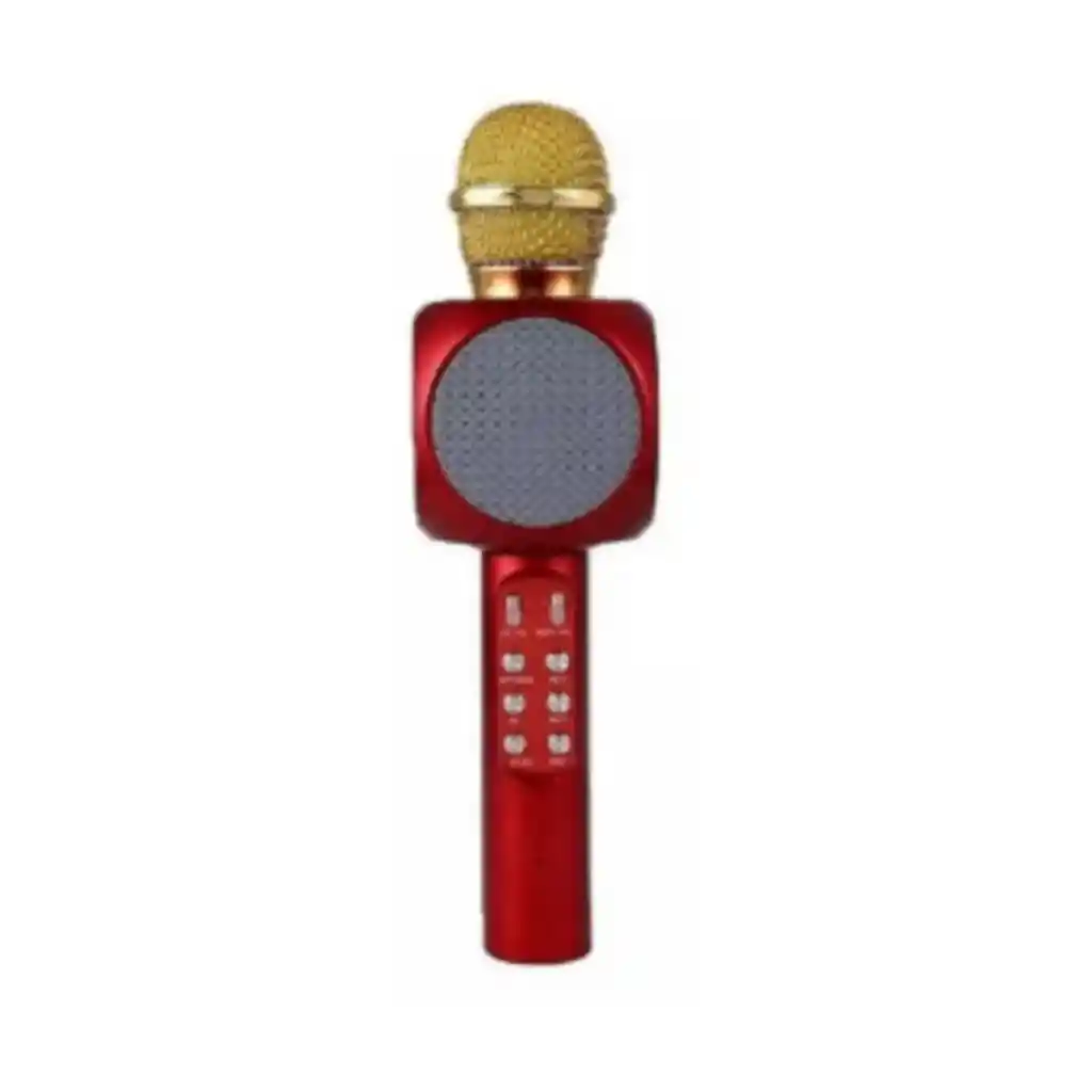 Microfono Karaoke Parlante Led Inalambrico Fiestas Reuniones