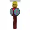 Microfono Karaoke Parlante Led Inalambrico Fiestas Reuniones