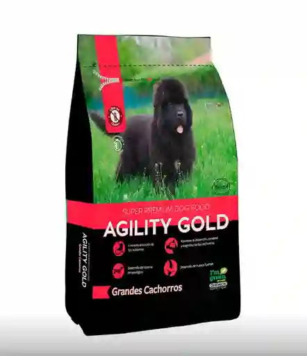 Agility Gold Perros Cachorros Razas Grandes Sin Granos 1.5 Kg