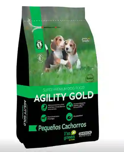 Agility Gold Perros Cachorros Razas Pequeñas Sin Granos 1.5 Kg