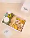 Ancheta Sorpresa Para Papá Con Waffles De Chocolo Empanada Con Aji Jugo De Naranja Y Achiras