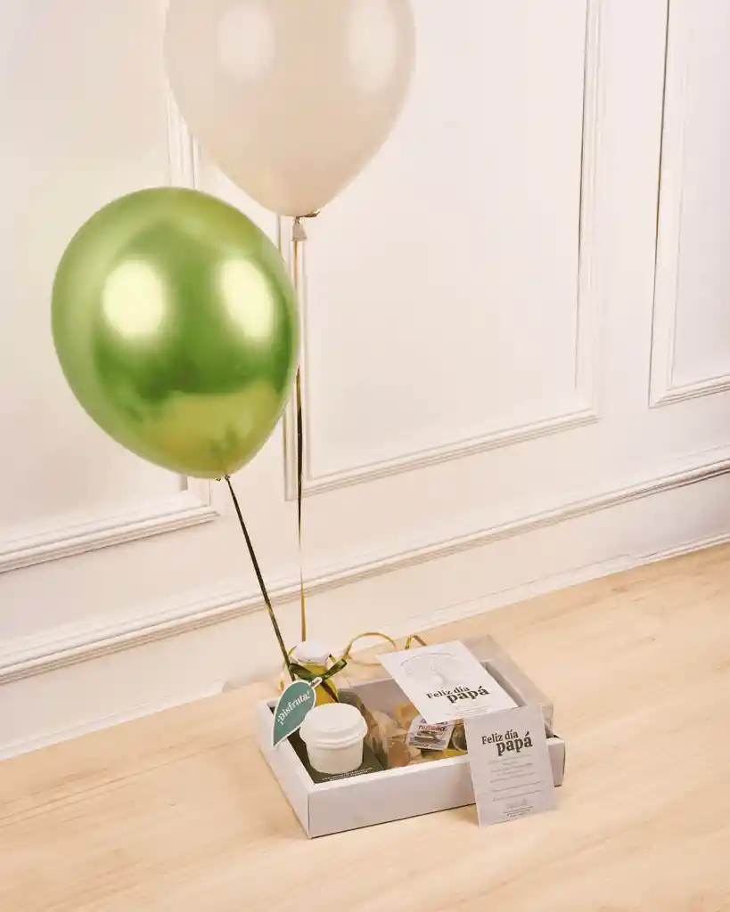 Desayuno Sorpresa Para Papá Con Globos, Empanadas, Waffle De Chocolo Y Sandwich