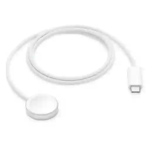 Cable Cargador Apple Watch Magnético Usb-c 1.0 Metro Blanco