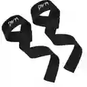 Straps Correas Levantamiento Pesas Gym Gimnasio Set X2 Color Negro