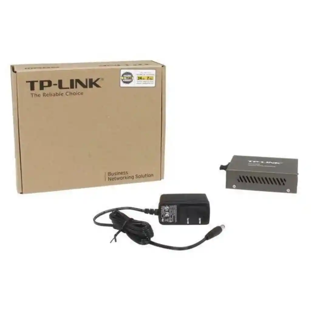 Convertidor De Medio Tp-link Mc210cs Single-mode Sc Fiber