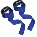 Straps Correas Levantamiento Pesas Gym Gimnasio Set X2 Color Azul