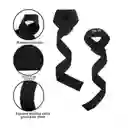 Straps Correas Levantamiento Pesas Gym Gimnasio Set X2 Color Gris