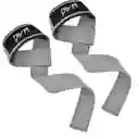 Straps Correas Levantamiento Pesas Gym Gimnasio Set X2 Color Gris