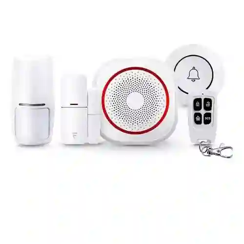 Kit Alarma Wifi Sencillo App Tuya
