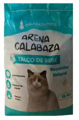 Arena Calabaza Aroma Talco De Bebe X 25 Kg