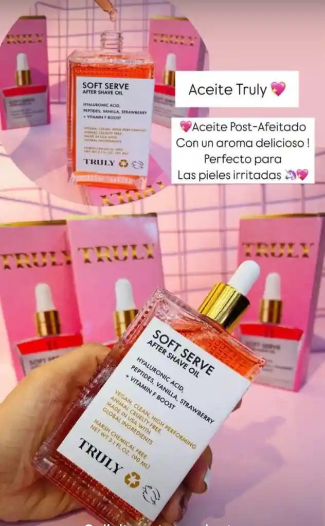 Aceite Corporal Tipo Trully