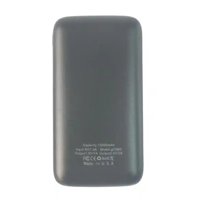Power Bank Varta 15000 Mah Con Doble Salida Usb Y Carga Rápida