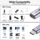Cable Extension Usb Tipo C Macho Hembra 3m Carga Datos Video
