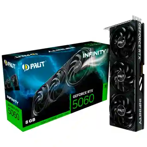 Tarjeta De Vídeo Palit Geforce Rtx 5060 Infinity 3 Gddr7 8gb