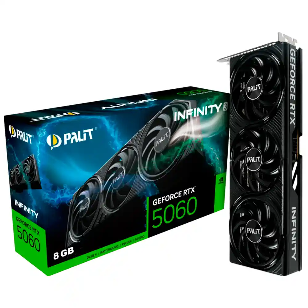 Tarjeta De Vídeo Palit Geforce Rtx 5060 Infinity 3 Gddr7 8gb