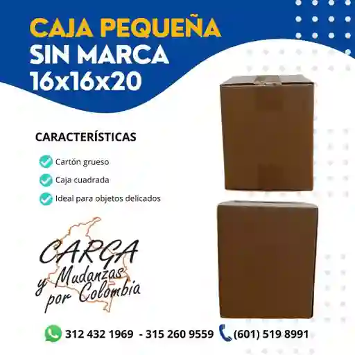 Caja Pequeña Sin Marca 20x16x16-empaque