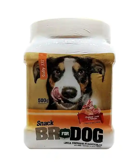Bombonera Softy Xxl Chicken Lamb Salmon X 500 Grs