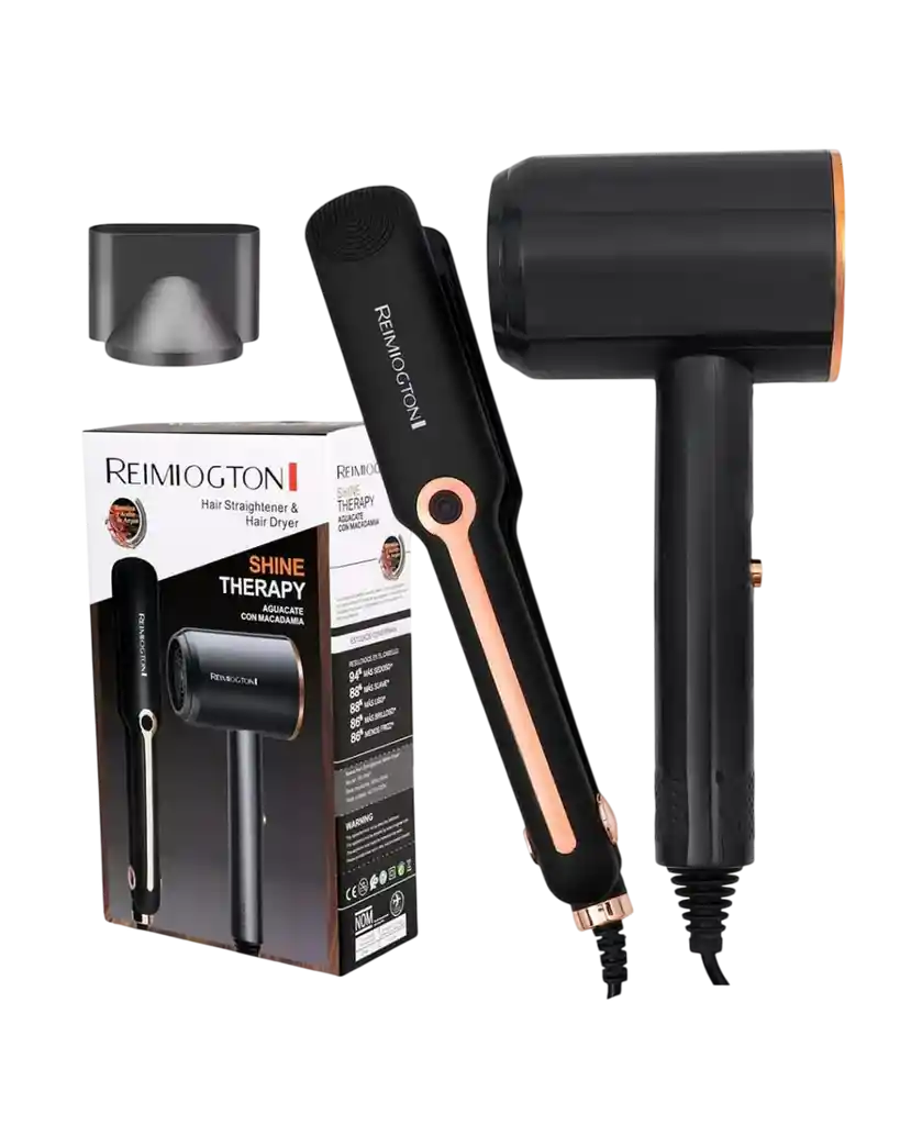 Combo Secador + Plancha De Cabello