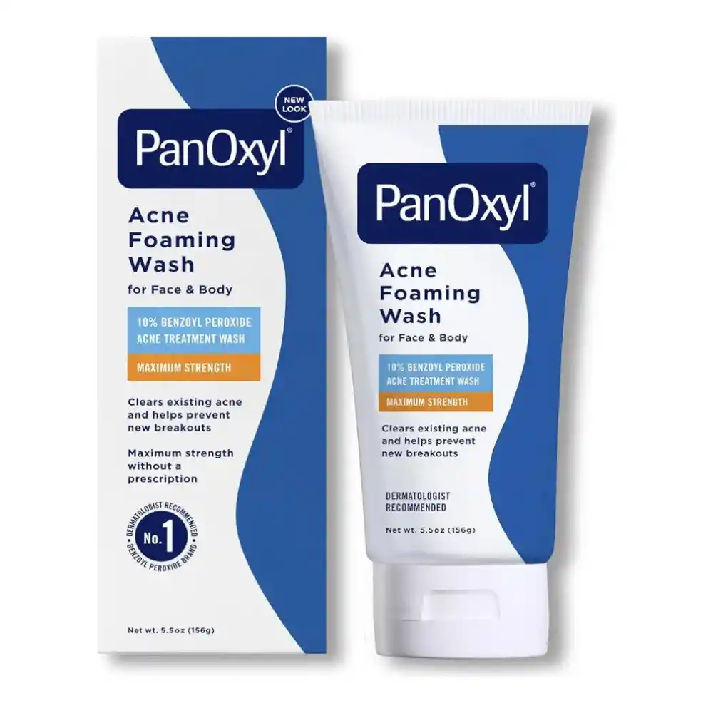 Panoxyl Espuma Limpiadora Para El Acné 156g