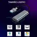 Tarjeta De Captura Video Hdmi Dual 4k 30hz@1080p Usb C/usb