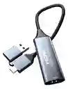 Tarjeta De Captura Video Hdmi Dual 4k 30hz@1080p Usb C/usb